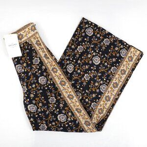 Sezane Azziano Trousers in Heathered Floral Multicolor Print Size US 2 (NWT)